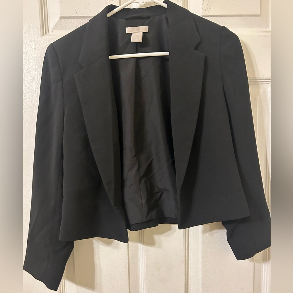 H&M black blazer